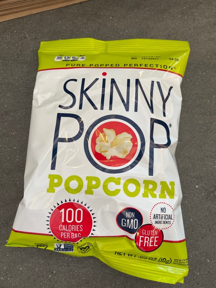 Skinny Pop popcorn