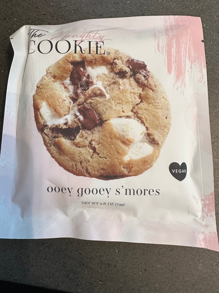 The naughty cookie s'mores vegan
