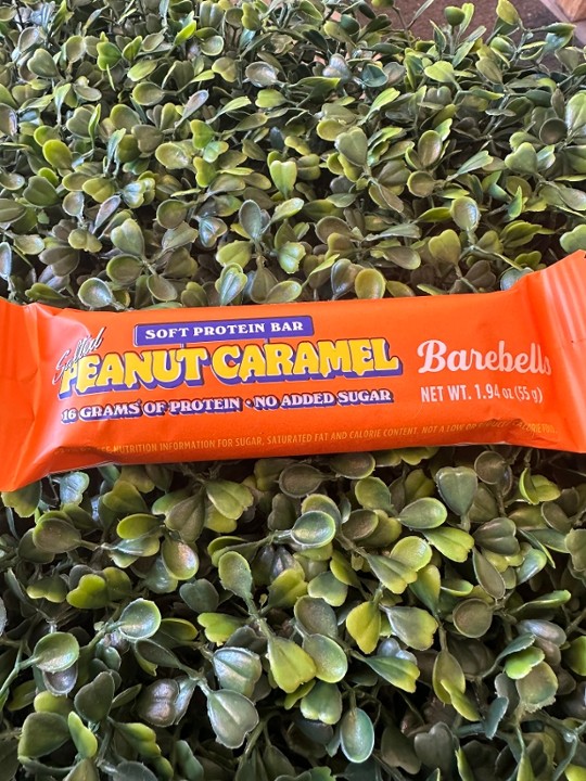 Barebells soft protein bar peanut caramel