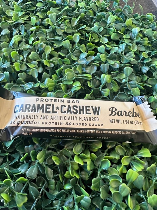 Barebells protein bar caramel cashew