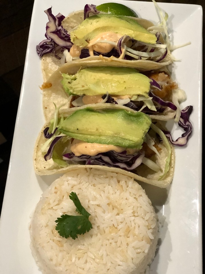Tacos Baja Fish (fried)