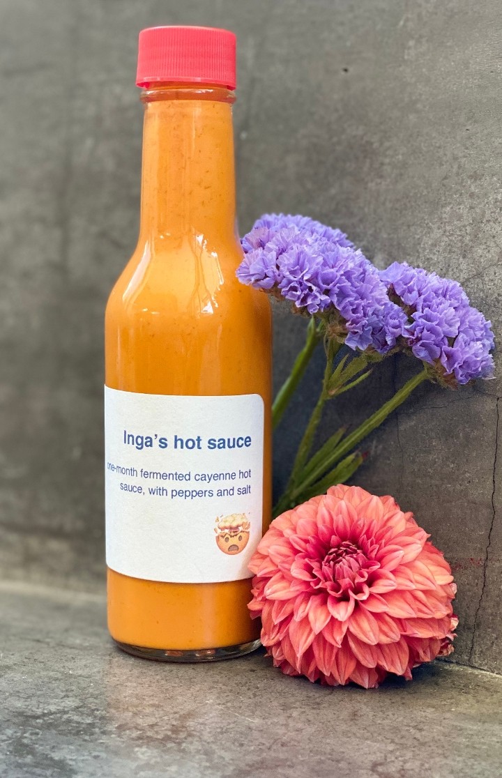 fermented cayenne hot sauce