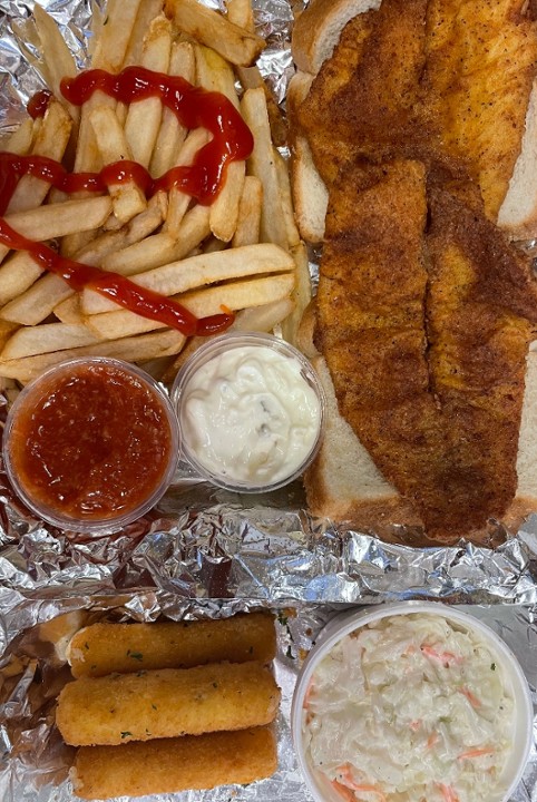 2 Piece Flounder Platter