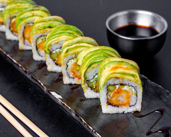 Classic Dragon Roll (10 PIECES)