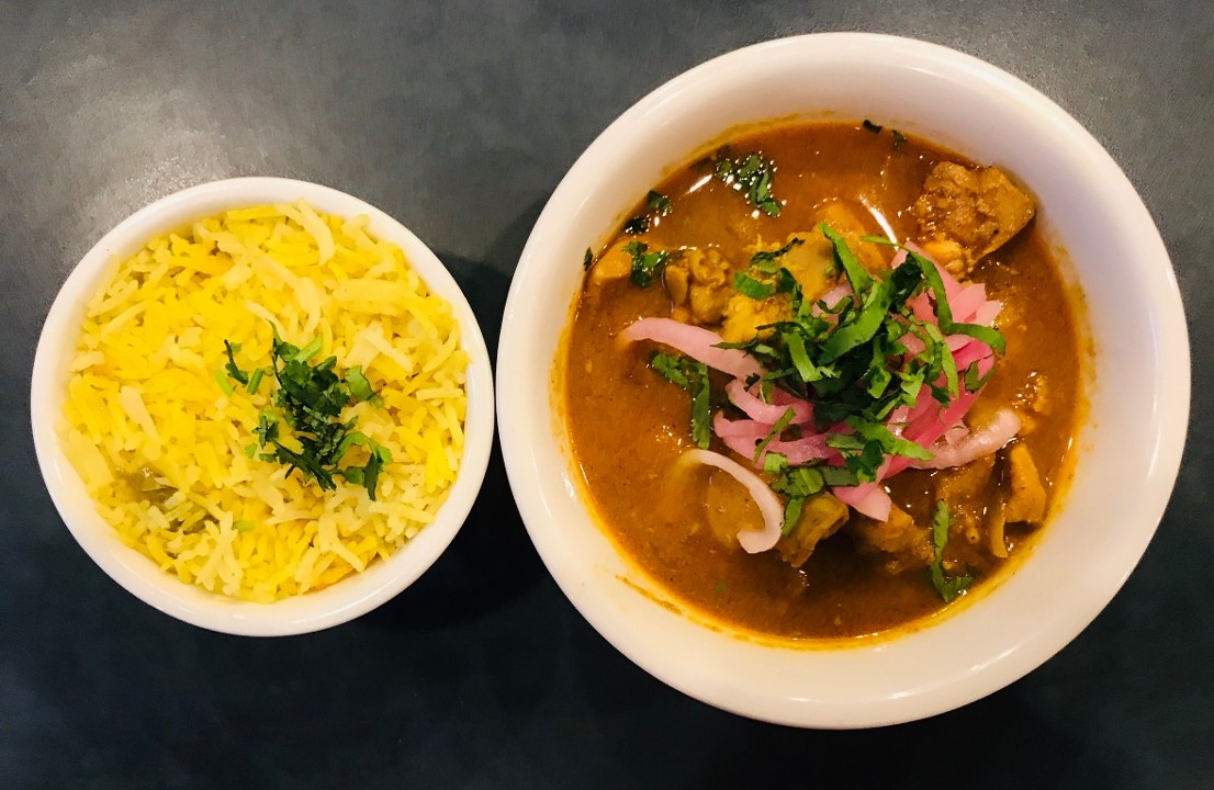 Chicken Curry + Basmati Rice