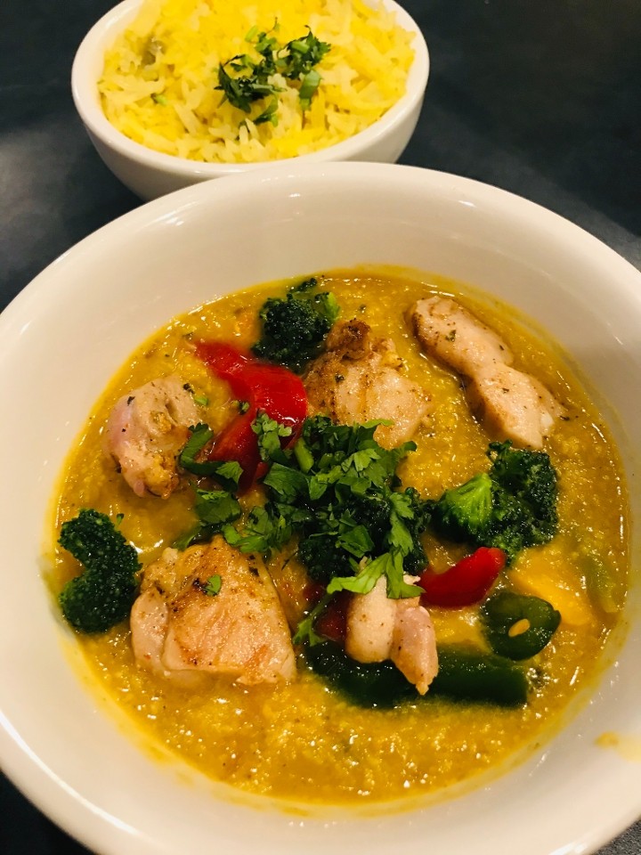 Chicken Korma + Basmati Rice
