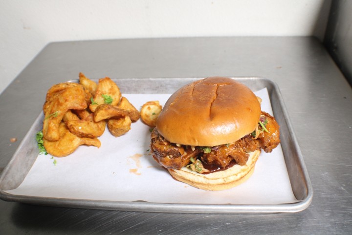 Vegan Fried Chik'n Sandwich Meal