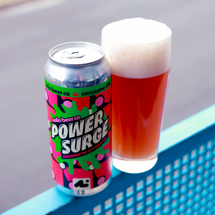 Power Surge: Strazzberry • IPA • 4-pack
