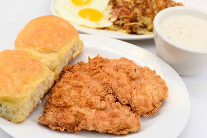 Chicken Fried Chicken & Eggs