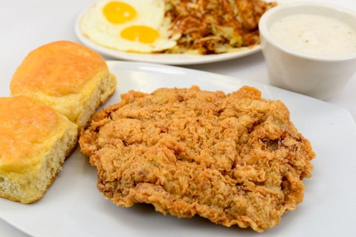 Chicken Fried Steak & Eggs