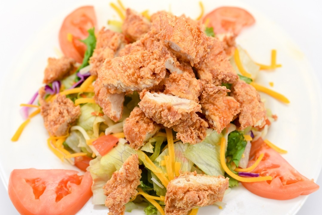 Chicken Fried Chicken Salad