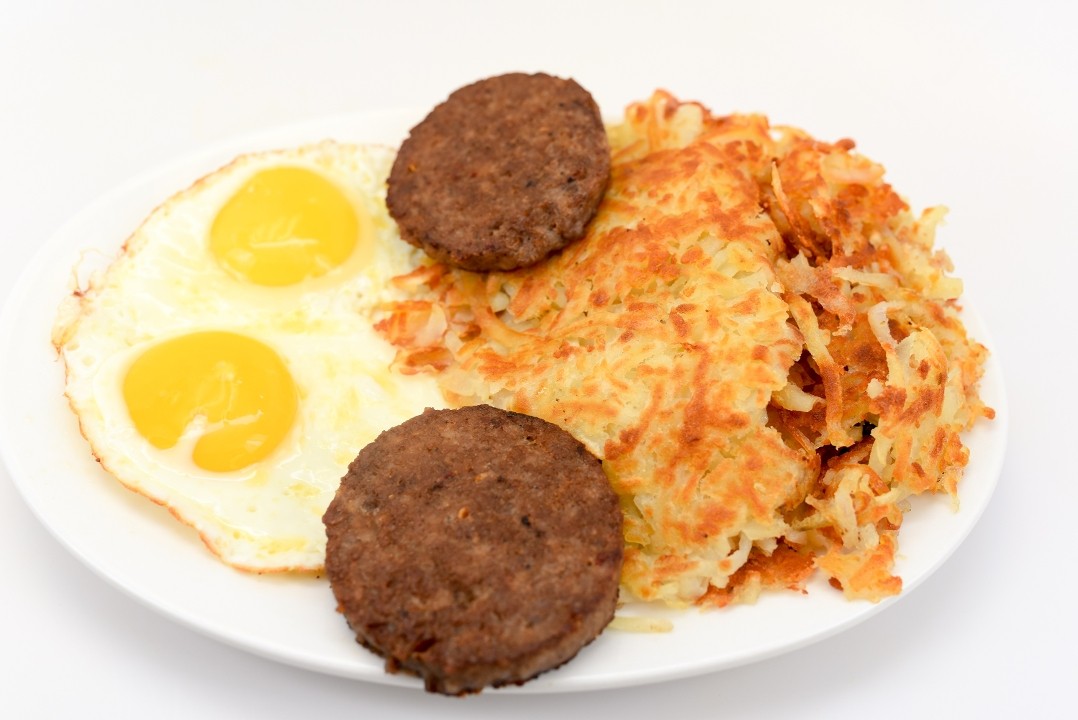 Traditional Two Eggs & Sausage