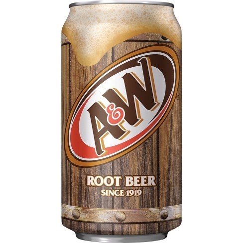 A&W Root Beer Cans