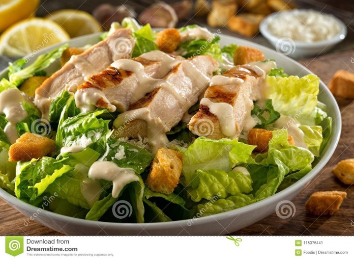 Chicken Caesar Salad ***