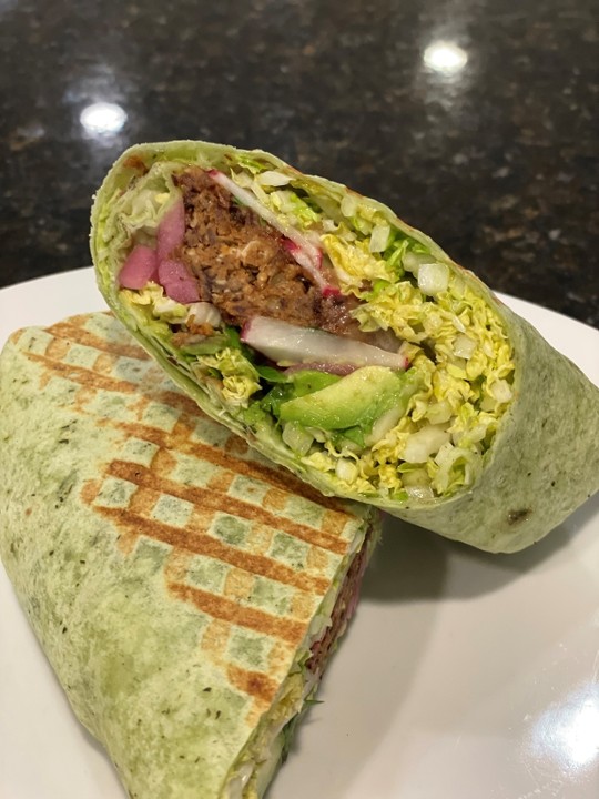 CRISPY CHICKPEA WRAP