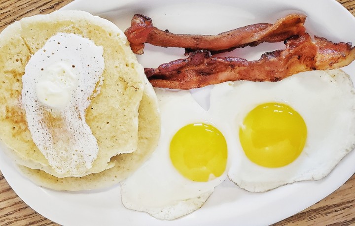 American Breakfast Plate