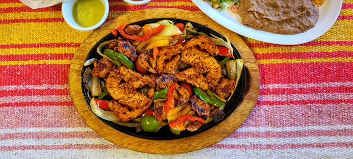 Chicken Fajita Plate Cinco de Mayo
