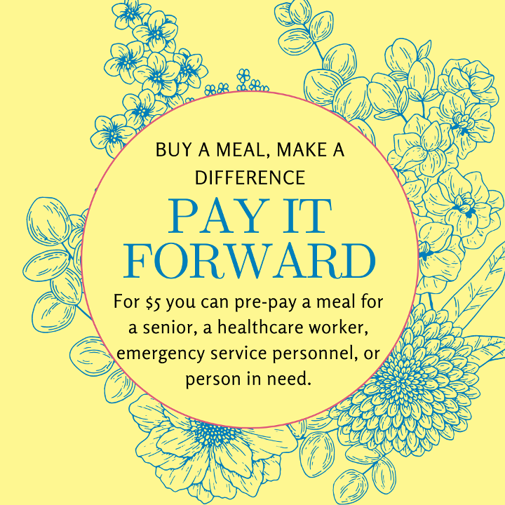 Pay It Forward Meal  Purchase