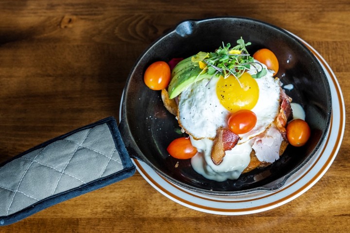 Kentucky Hot Brown Skillet