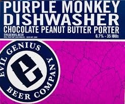 Evil Genius Purple Monkey Dishwasher 6pack
