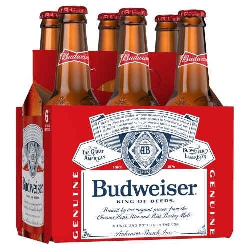 Budweiser 6 pack