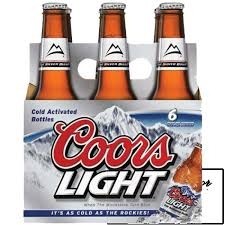 Coors Light 6 pack