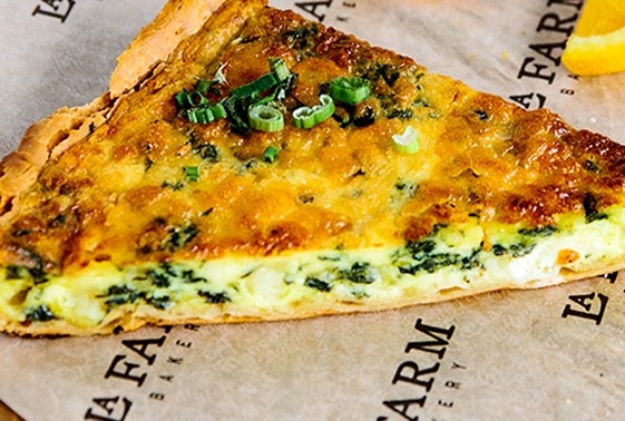 Quiche - Spinach Feta - Breakfast