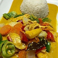 Mango Curry Dinner