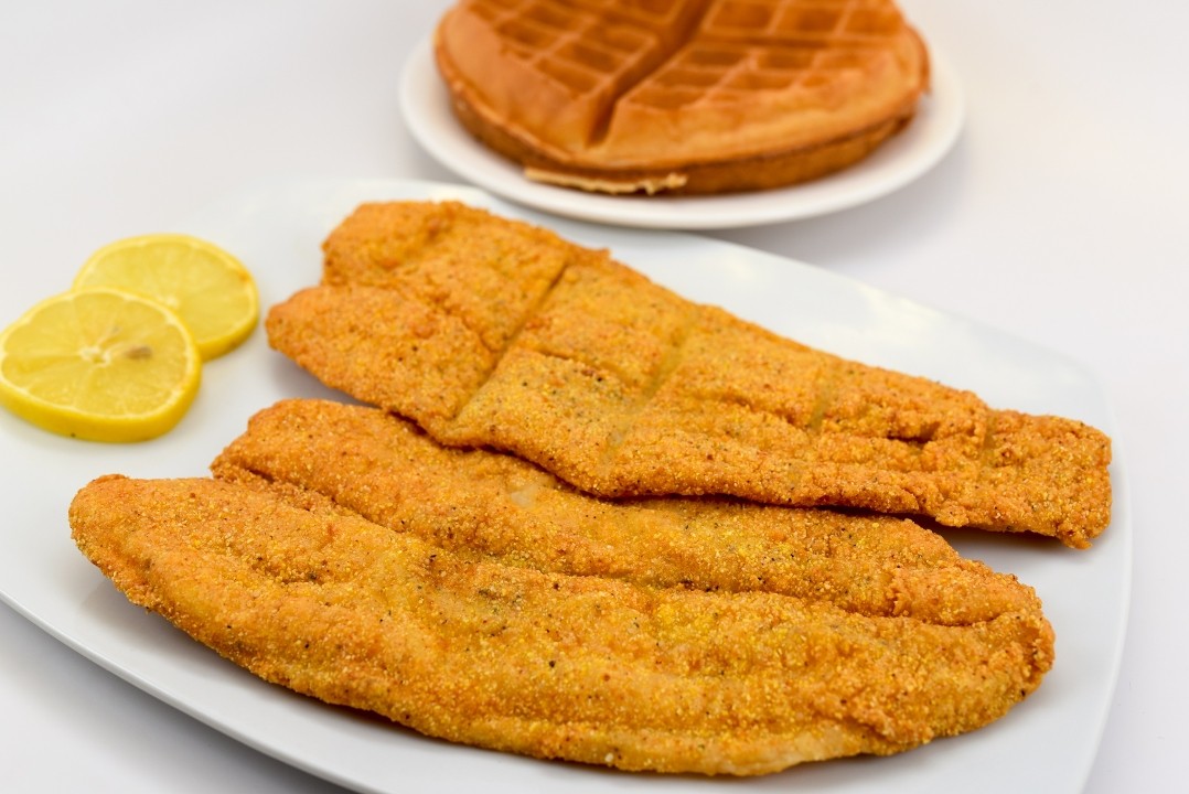 Southern Fried Fish & Waffle Combo