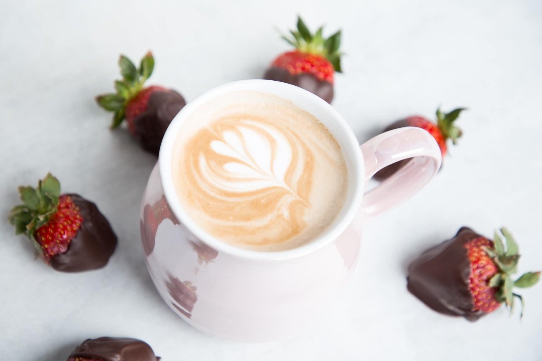 Chocolate Covered Strawberry Latte