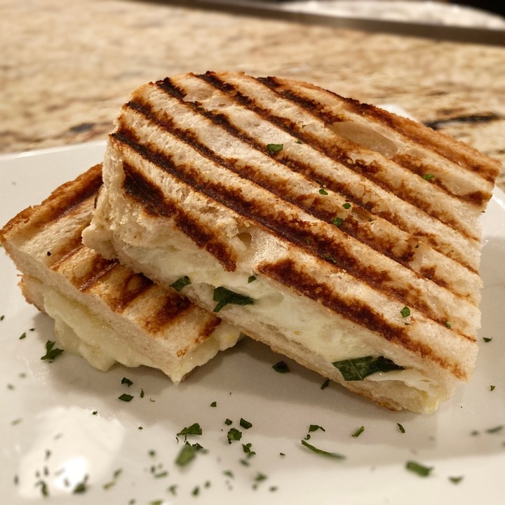 Lemon Basil Grilled Cheese Panini Duo