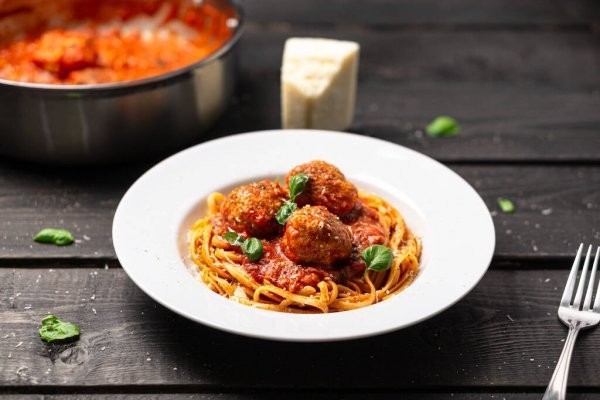 Spaghetti and Meatballs - Lunch