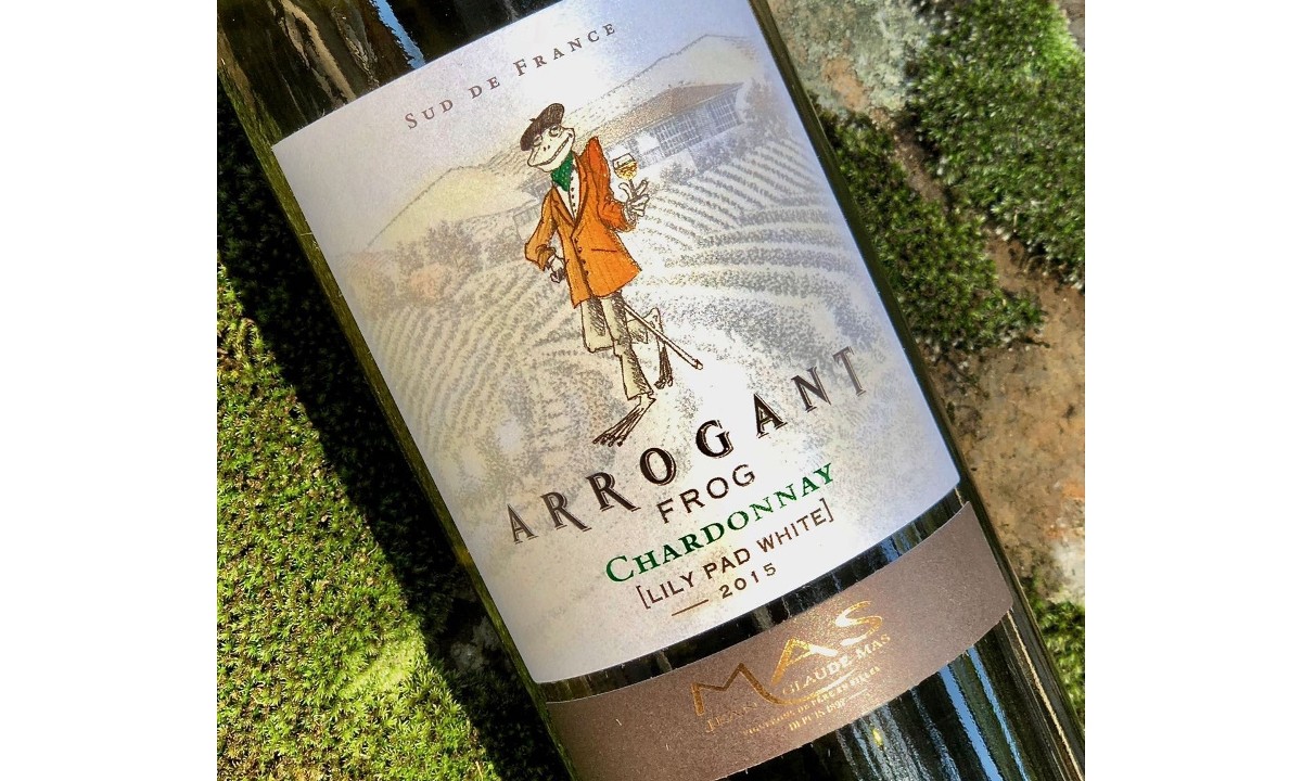 Arrogant Frog, Vin de Pays d'Oc Chardonnay - Bottle