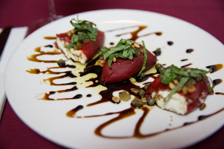 Goat Cheese Stuffed Peppers