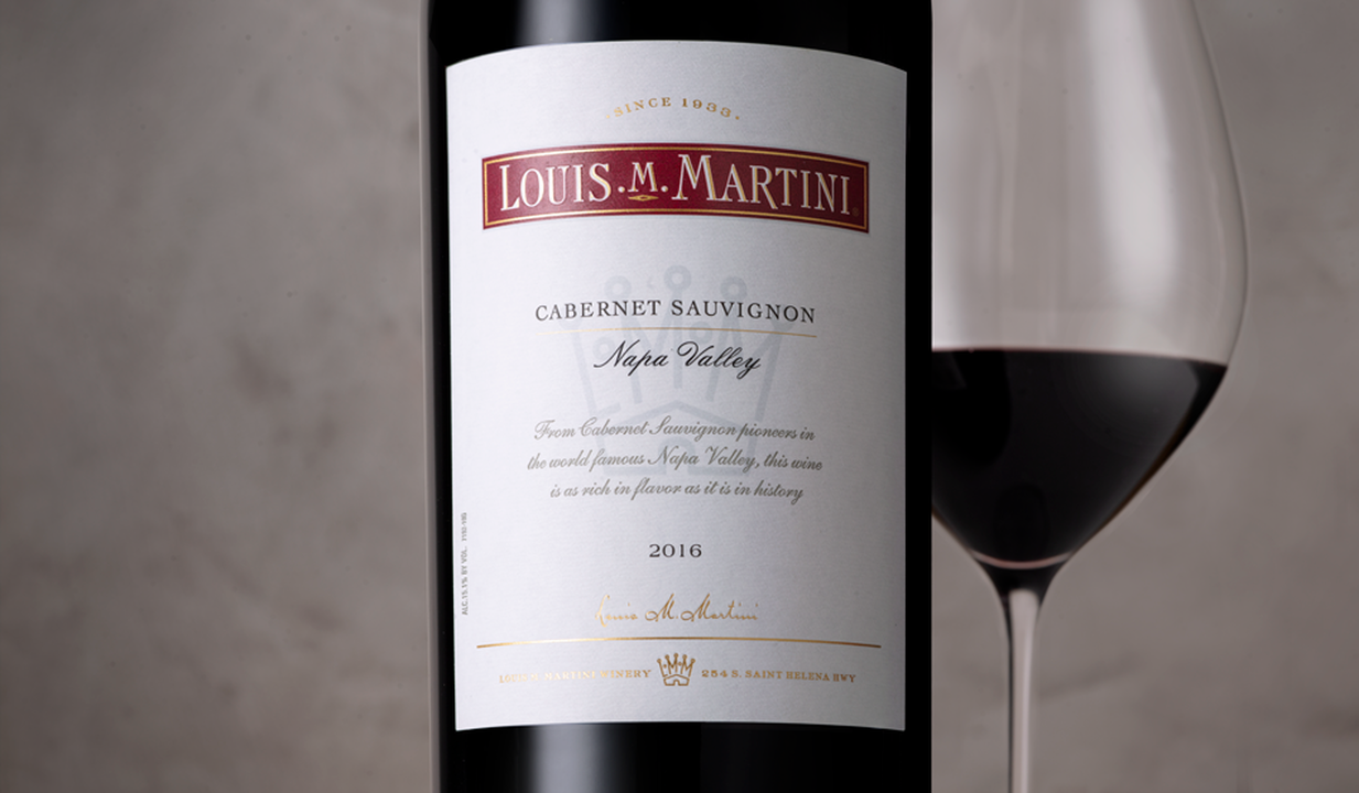 Louis Martini Napa Cabernet Sauvignon - Bottle