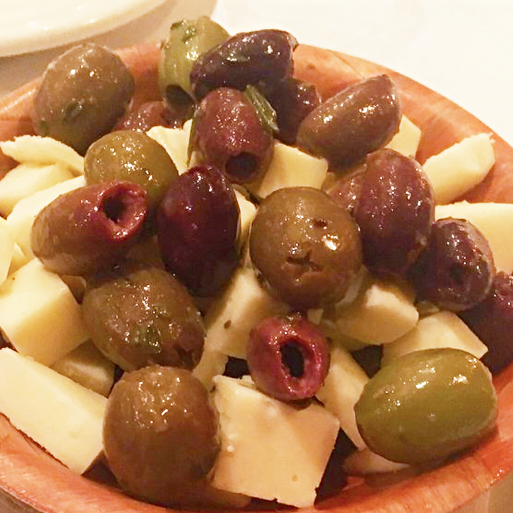 Olives and Provolone