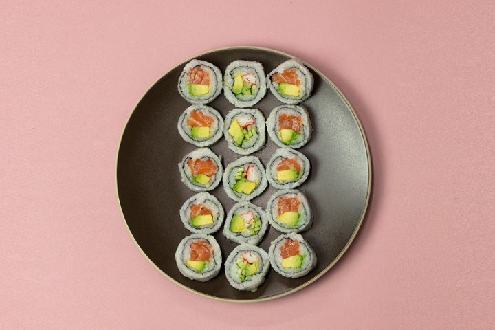 Salmon Avo/BLK Shrimp temp Combo 1