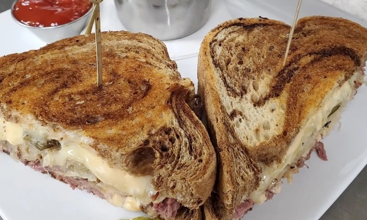 Chopped Poblano Reuben