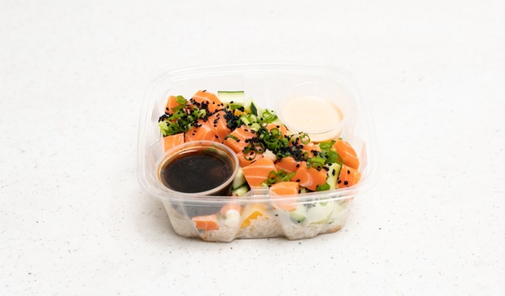 Wild Salmon Poke Grain Salad