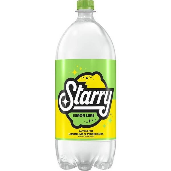 Starry 2L Plastic Bottle