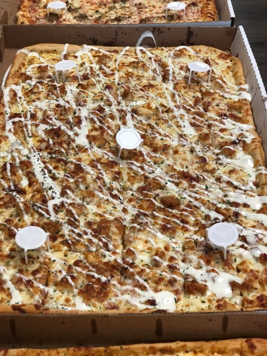 Chicken Bacon Ranch Pizza