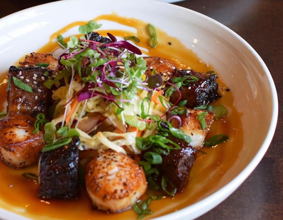 Scallops &  Brisket