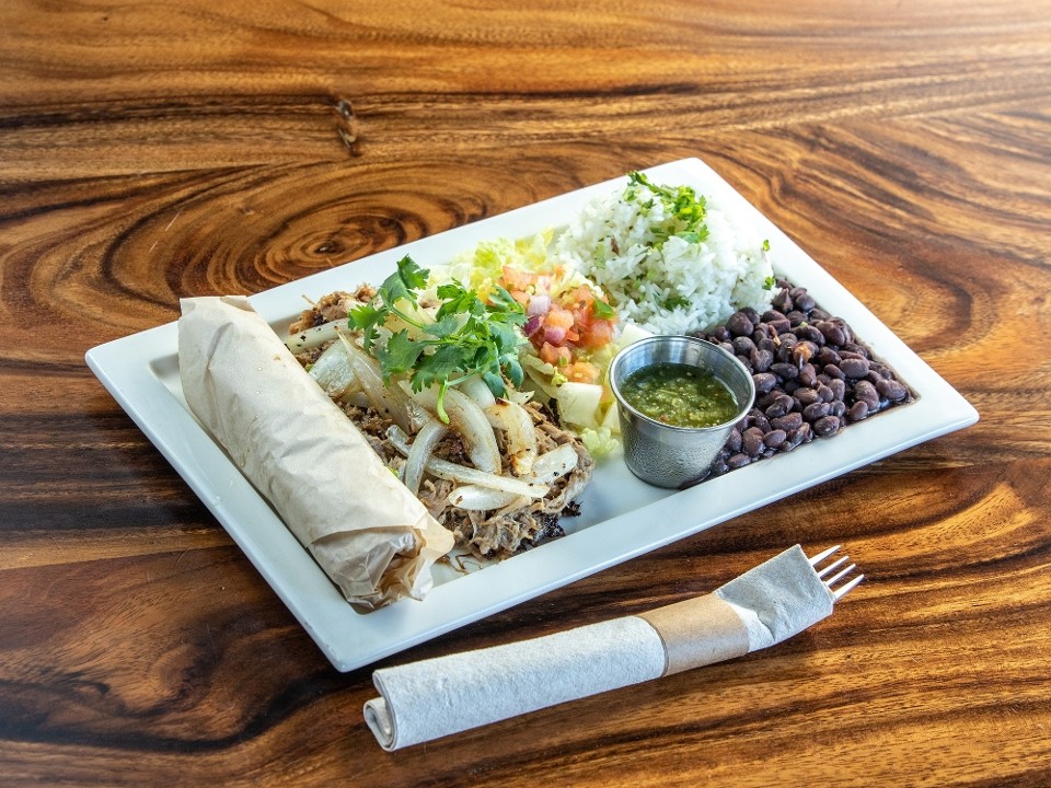 Crispy Carnitas Plate