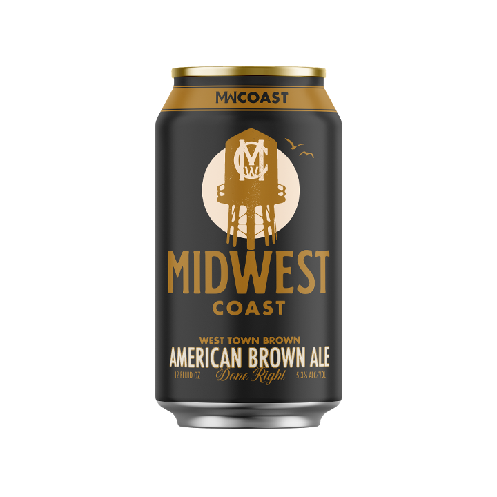 West Town Brown 6pack