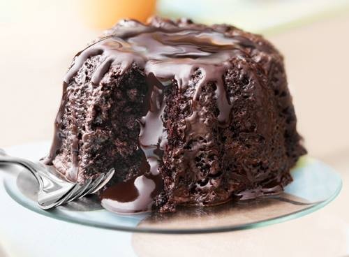 Molten Chocolate Mini Bundt Cake