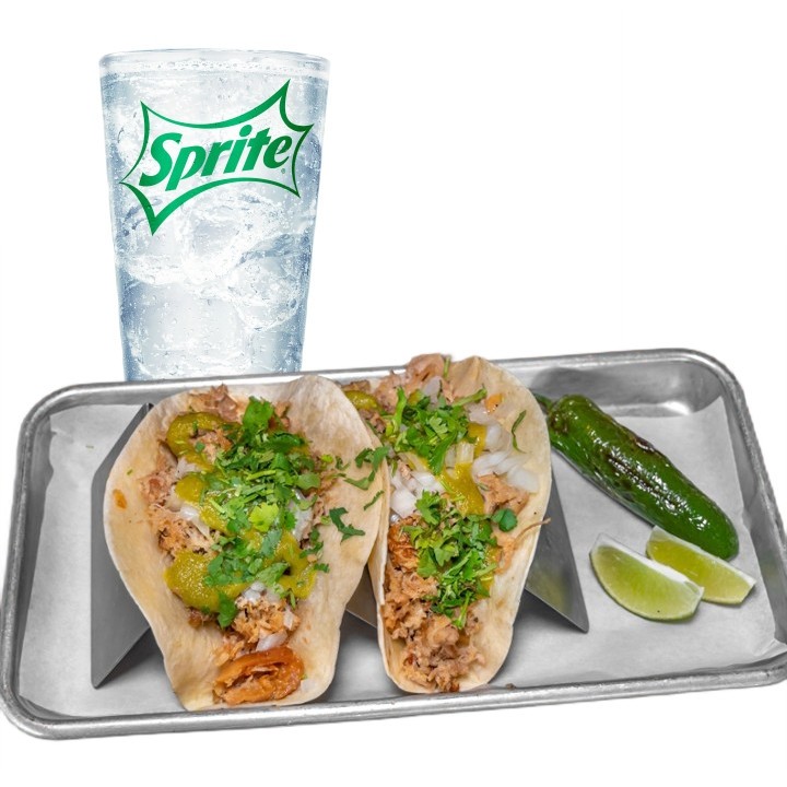 Sprite & Carnitas Tacos Bundle