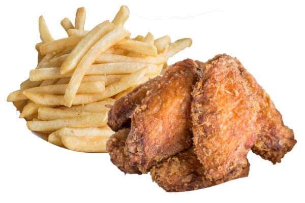 Chicken Wings & Fries(11:00AM  - 3:00PM)