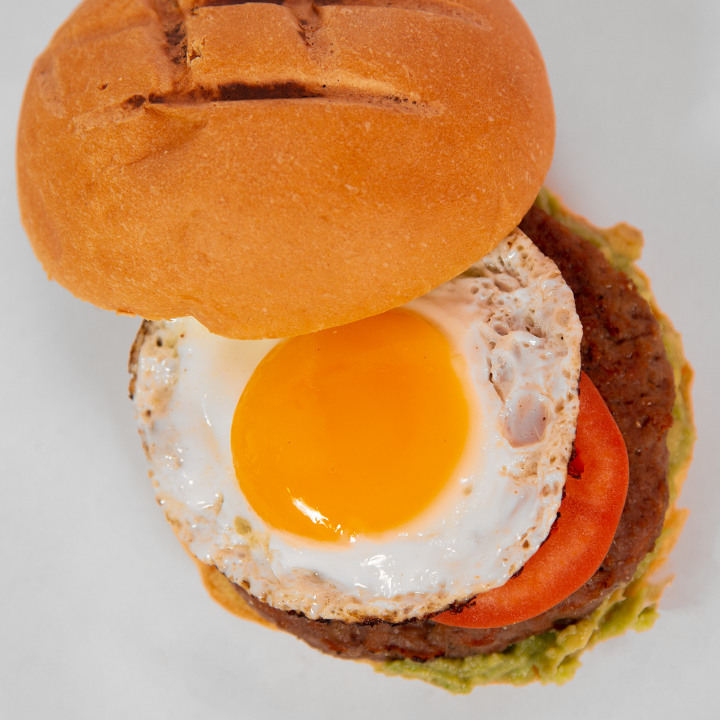 Egg & Onion Burger