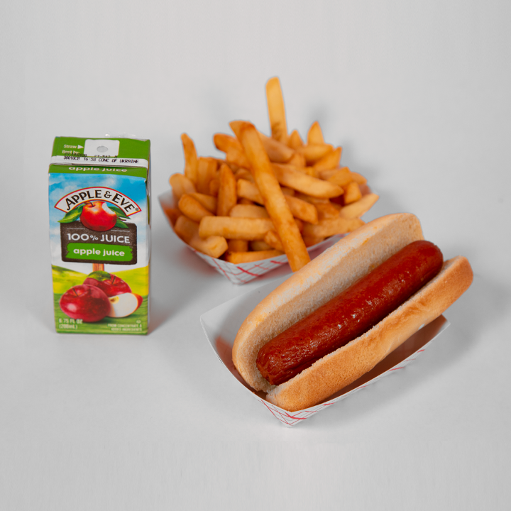 Hot Dog Kids Meal