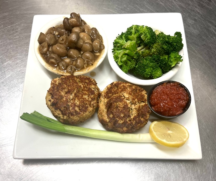 Broiled Crab Cakes (2)